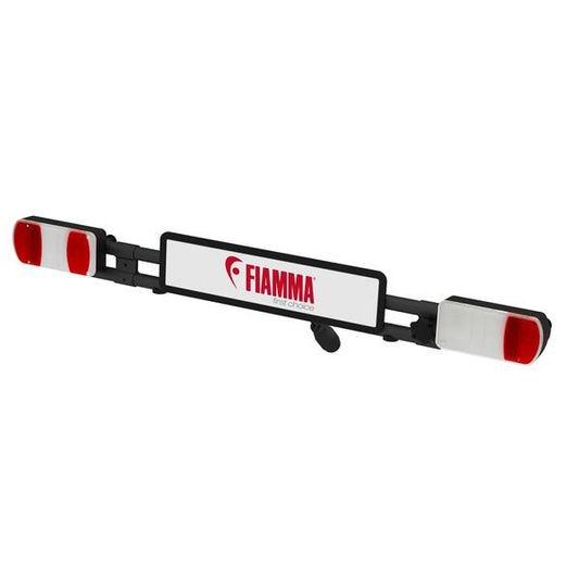 Fiamma Licence Plate Carrier - Deep Black (06146C01A) - Letang Auto Electrical Vehicle Parts