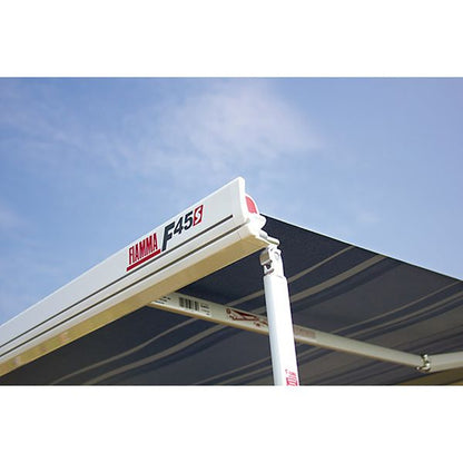Fiamma Polar White F45S 375 Awning Royal Grey Fabric - Letang Auto Electrical Vehicle Parts