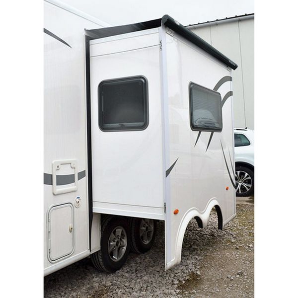 Fiamma Polar White Slide Out 280 Deluxe Grey Fabric - Letang Auto Electrical Vehicle Parts
