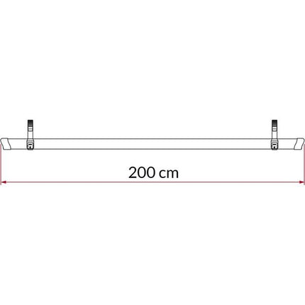 Fiamma Rail Quick 200 Red - Letang Auto Electrical Vehicle Parts