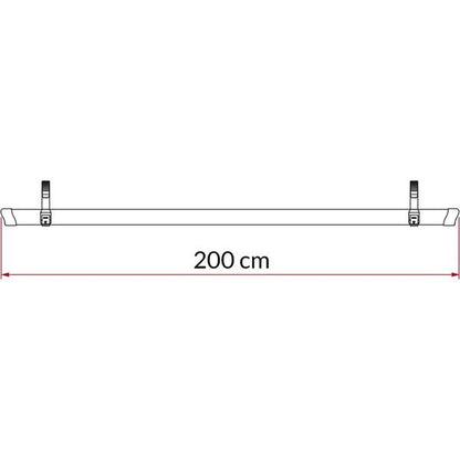 Fiamma Rail Quick 200 Red - Letang Auto Electrical Vehicle Parts