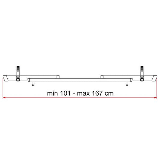 Fiamma Rail Quick C Black - Letang Auto Electrical Vehicle Parts
