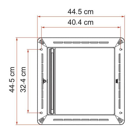 Fiamma Rollo Vent 40 Roller Blind - Letang Auto Electrical Vehicle Parts