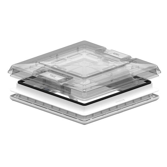 Fiamma Rooflight Vent 50 Crystal & White - Letang Auto Electrical Vehicle Parts