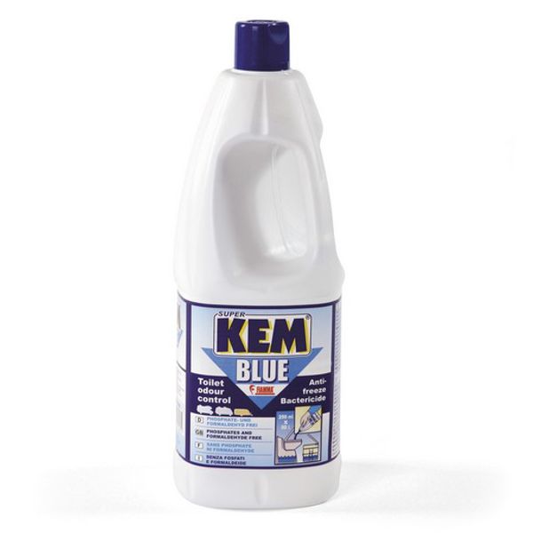 Fiamma Super Kem Blue 2 Litre x 6 Per Box - Letang Auto Electrical Vehicle Parts