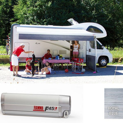 Fiamma Titanium F45L 550 Awning Royal Blue Fabric - Letang Auto Electrical Vehicle Parts