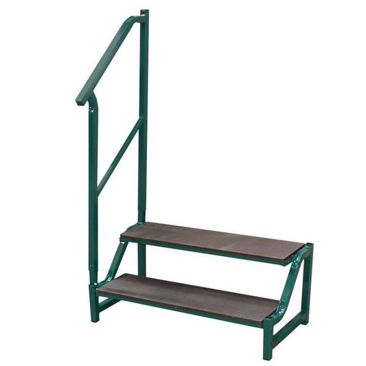 Free-Standing 2 Tread Step Green - Letang Auto Electrical Vehicle Parts