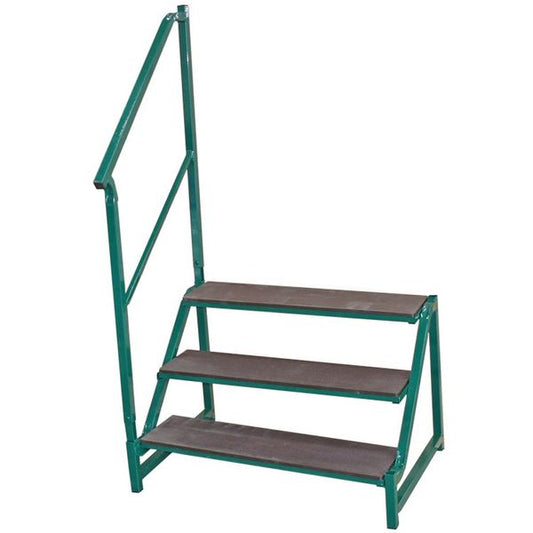 Free-Standing 3 Tread Step Green - Letang Auto Electrical Vehicle Parts