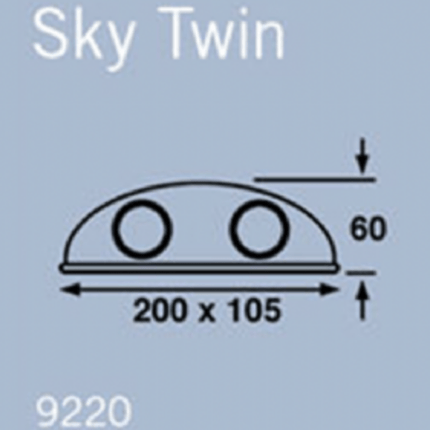 Frilight Sky Twin- White - Letang Auto Electrical Vehicle Parts
