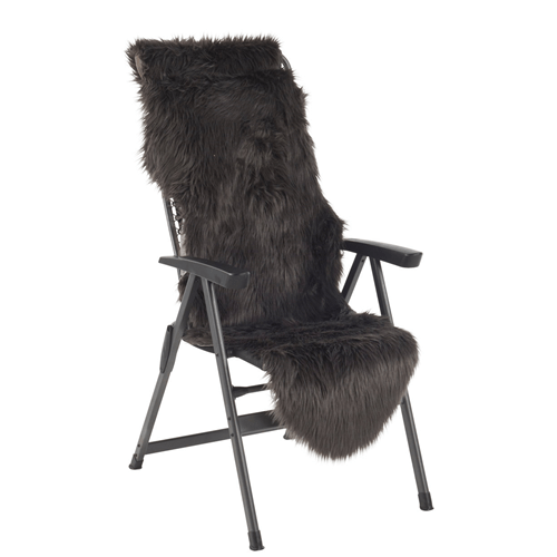Furskin Type Cover for Chair - Grey - Letang Auto Electrical Vehicle Parts