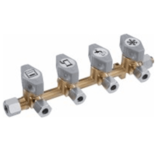 GOK 4 Way Manifold/Isolator Valve 8mm - Letang Auto Electrical Vehicle Parts