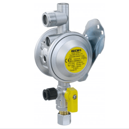 GOK Caramatic Basicone 90Deg 8mm/10mm Regulator - Letang Auto Electrical Vehicle Parts