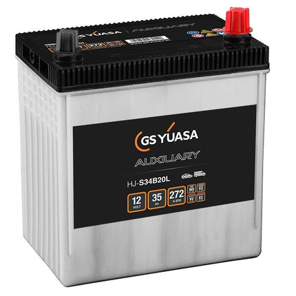 HJ-S34B20L GS Yuasa Auxiliary AGM Battery - Letang Auto Electrical Vehicle Parts