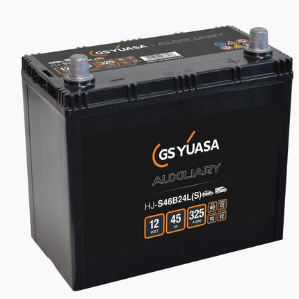 HJ-S46B24L(S) GS Yuasa Auxiliary AGM Battery - Letang Auto Electrical Vehicle Parts