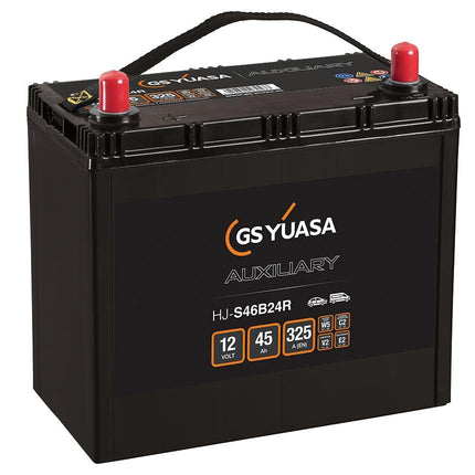 HJ-S46B24R GS Yuasa Auxiliary AGM Battery - Letang Auto Electrical Vehicle Parts