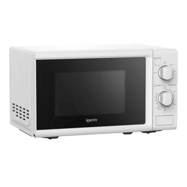 Igenix IGM0820W Microwave 20 Litre in White 800W 230V - Letang Auto Electrical Vehicle Parts