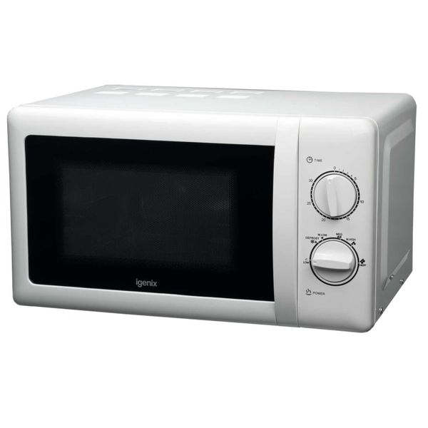 Igenix Microwave 20 Litre in White 700W 230V - Letang Auto Electrical Vehicle Parts