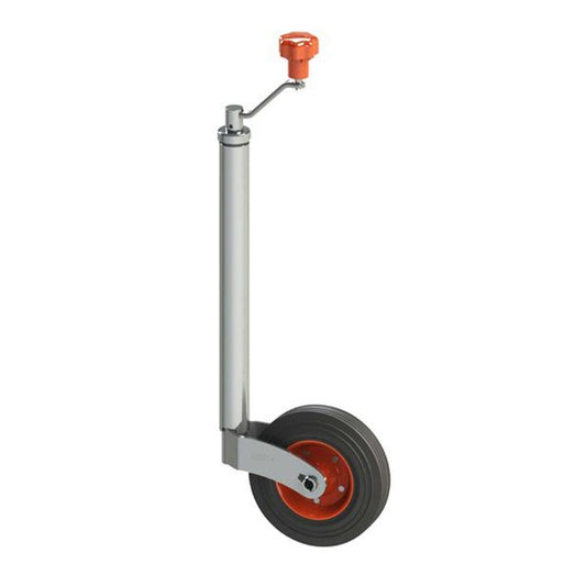 Kartt Turn-Lok Jockey Wheel (42mm Shaft, 200 x 50mm wheel) - Letang Auto Electrical Vehicle Parts