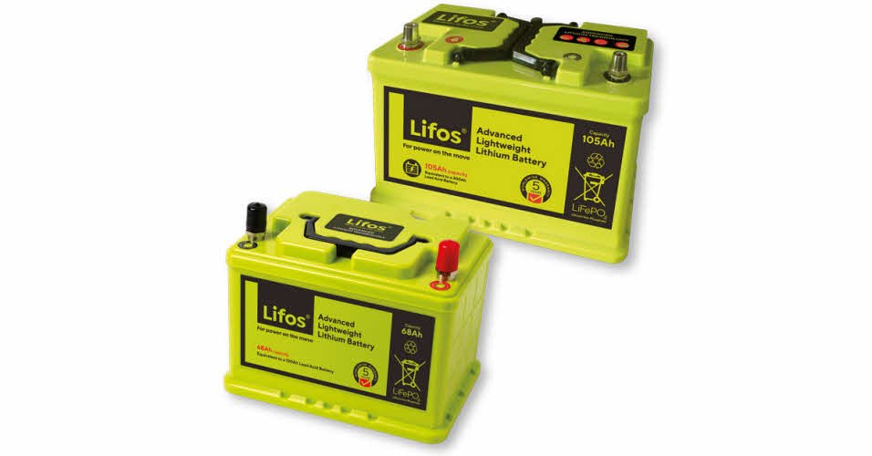 Lifos 105 Lithium leisure Battery advanced Lightweight 105AH LB0105 - Letang Auto Electrical Vehicle Parts