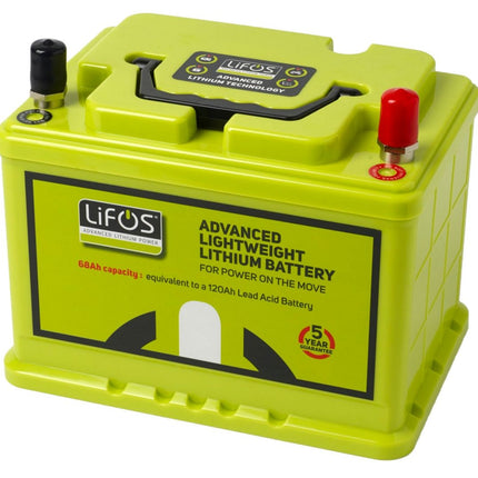 Lifos LB0068 V2 Advanced Lithium Power 12v 68Ah - Letang Auto Electrical Vehicle Parts