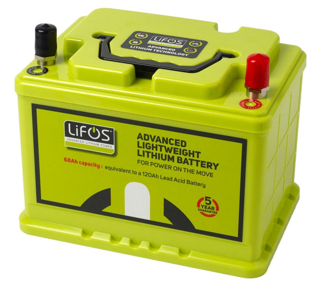 Lifos LB0068 V2 Advanced Lithium Power 12v 68Ah - Letang Auto Electrical Vehicle Parts