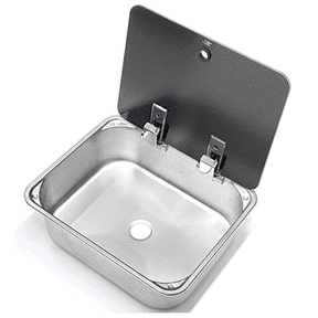 LR1375 Rectangular Sink c/w Glass Lid - Letang Auto Electrical Vehicle Parts