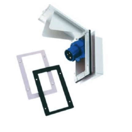 Mains Inlet White or Black 