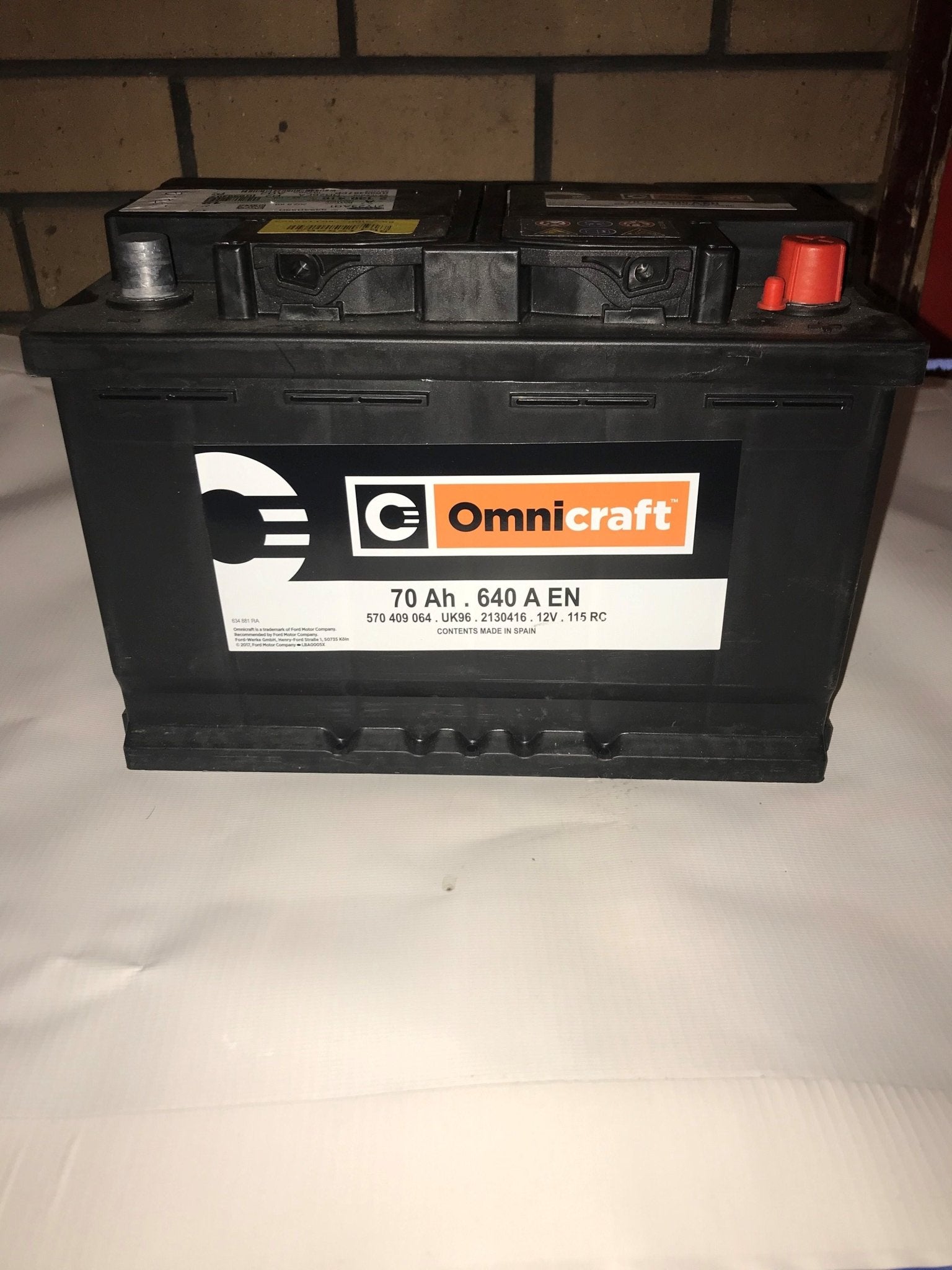 OMNICRAFT 027 CAR BATTERY 12V - 3 YEAR WARRANTY - Letang Auto Electrical Vehicle Parts