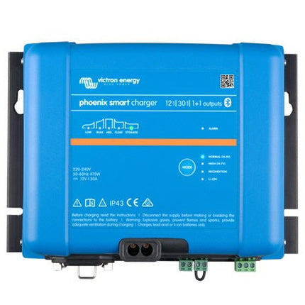 Phoenix Smart IP43 Charger 12V/30A (1+1) 230V - Letang Auto Electrical Vehicle Parts