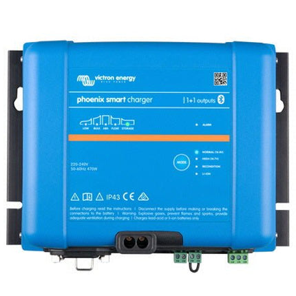 Phoenix Smart IP43 Charger 24V/16A (1+1) 230V - Letang Auto Electrical Vehicle Parts