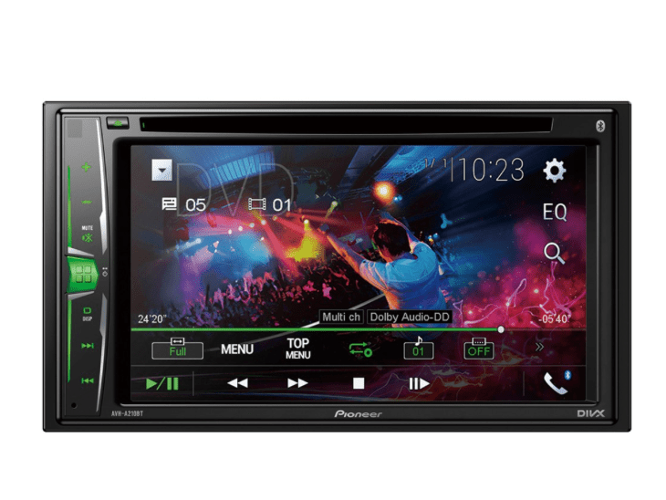 Pioneer AVH-A210BT 6.2″ Touch Screen CD DVD USB DAB Bluetooth Player - Letang Auto Electrical Vehicle Parts