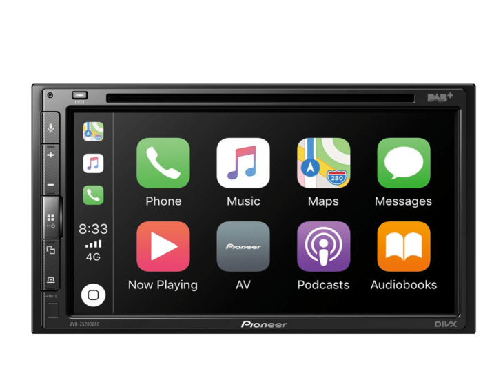 Pioneer AVH-Z5200DAB 6.8In Touch Screen Dvd Apple Carplay Android Auto Dab Bluetooth Player - Letang Auto Electrical Vehicle Parts
