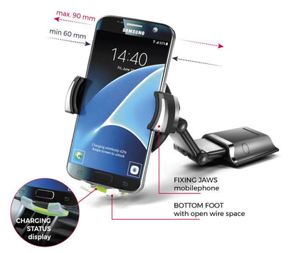 Power kit QI wireless charging mount - Letang Auto Electrical Vehicle Parts