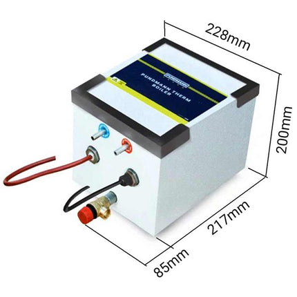 Pundmann Water Heater 3L Twin Rod 230V 250W and 12V 180W (WH76010) - Letang Auto Electrical Vehicle Parts