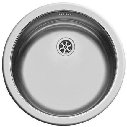 Round Inset Sink Stainless Steel 450 Diameter - Letang Auto Electrical Vehicle Parts