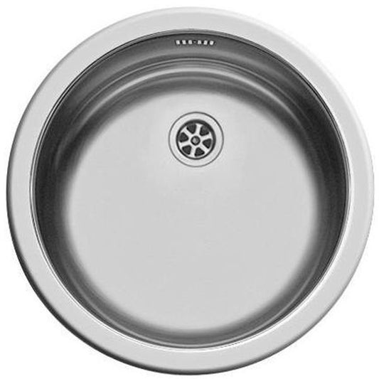 Round Inset Sink Stainless Steel 450 Diameter - Letang Auto Electrical Vehicle Parts