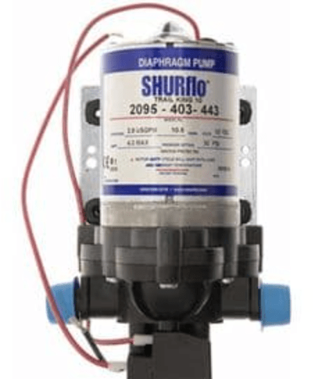 SHURFLO TRAIL KING 10 PUMP - 12V OR 24V - Letang Auto Electrical Vehicle Parts