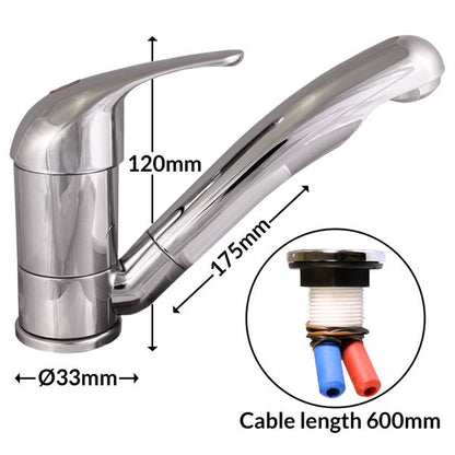 Single Lever Mixer Kama 33mm Tap - Letang Auto Electrical Vehicle Parts