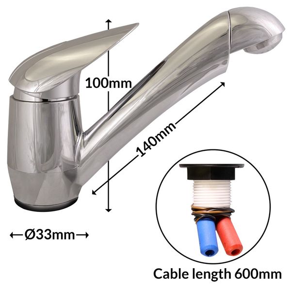 Single Lever Pelican Mixer Tap - Letang Auto Electrical Vehicle Parts