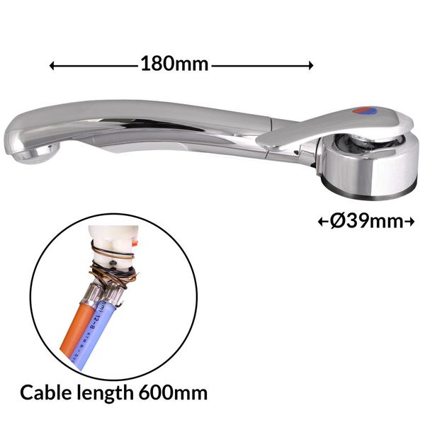 Single Lever Twist Mixer Tap Left Hand - Letang Auto Electrical Vehicle Parts