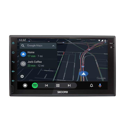 Snooper Mechless Multimedia Receiver with Smartphone Control 7" - Letang Auto Electrical Vehicle Parts