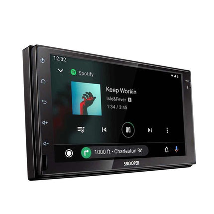 Snooper Mechless Multimedia Receiver with Smartphone Control 7" - Letang Auto Electrical Vehicle Parts