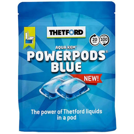 Thetford Aqua Kem PowerPods Blue (20 Pods) - Letang Auto Electrical Vehicle Parts