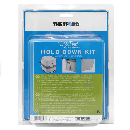 Thetford Porta Potti Hold Down Kit Qube 165, 365 - Letang Auto Electrical Vehicle Parts