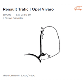 Thule Adapter For Trafic,Vivaro,Talento,Nv Minivan Fixed - Letang Auto Electrical Vehicle Parts