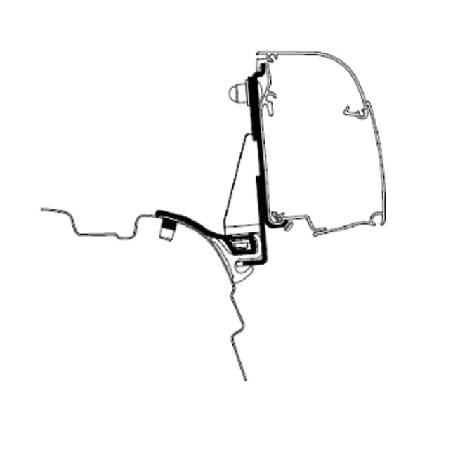 Thule Adapter T 4200 Volkswagen (VW) T5/T6 Minivan Reimo Multi Rail LWB (RHD) - Letang Auto Electrical Vehicle Parts