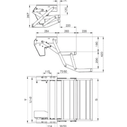 Thule double drop down step 12V - Letang Auto Electrical Vehicle Parts