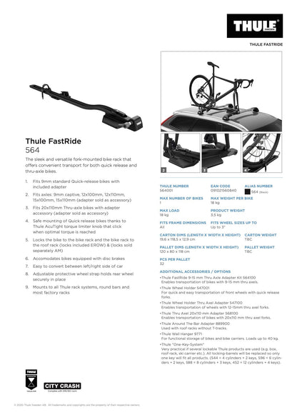 Thule FastRide - Letang Auto Electrical Vehicle Parts