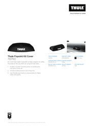 Thule Kit Cover kit cover 4-pack black - Letang Auto Electrical Vehicle Parts