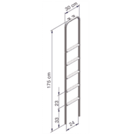 Thule ladder 5 Steps Internal Ladder 175cm - Letang Auto Electrical Vehicle Parts
